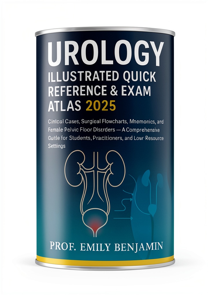 Installing Urology Mastery Series Book 12: Global Knowledge Mastery on a wooden desk