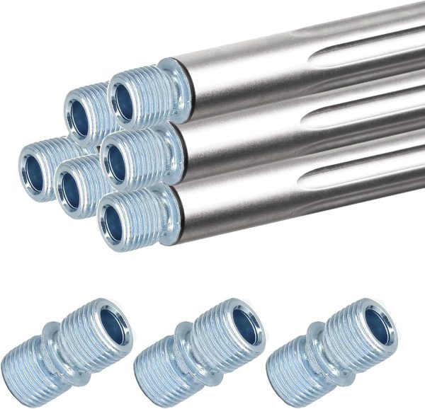 8 PCS 1/2 Inch Metal Rack Connectors Coufce Rust Resistant-4