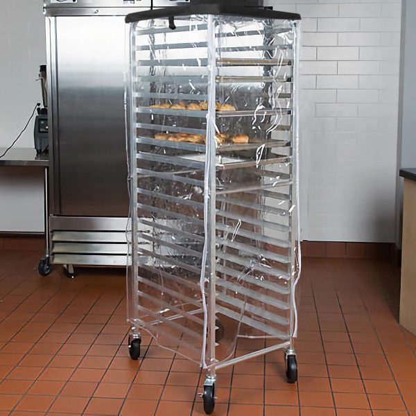 YOUSEEN Pan Bun Rack Cover 23" W x 28" D x 64" H Waterproof PVC-1