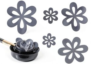 Pan Dividers guduling 8pcs Felt Pot & Pan Protectors 4 Sizes 6‑12in-0
