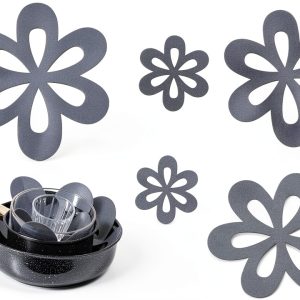 Pan Dividers guduling 8pcs Felt Pot & Pan Protectors 4 Sizes 6‑12in-0