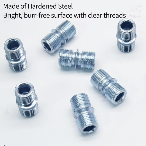 8 PCS 1/2 Inch Metal Rack Connectors Coufce Rust Resistant-3