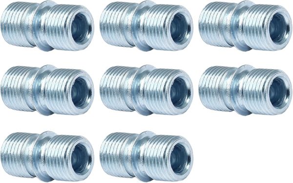 8 PCS 1/2 Inch Metal Rack Connectors Coufce Rust Resistant-0