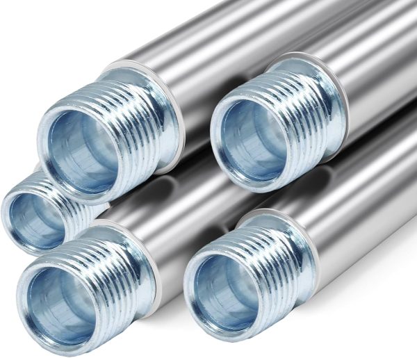 Metal Rack Connector 3/4 Inch 8‑Piece by Coufce Thread Shelf Support-4