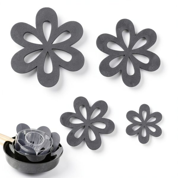 Pan Dividers guduling 8pcs Felt Pot & Pan Protectors 4 Sizes 6‑12in-1