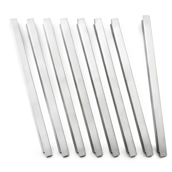 12 Inch Stainless Steel Steam Table Adapter Bars YBEATY 8 Pack Divider-0