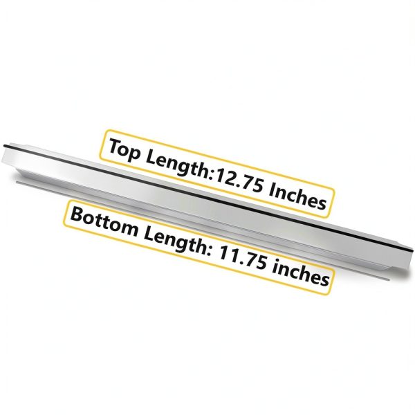 12" Stainless Steel Steam Table Bars – FolksField Pan Divider 12-Inch-1