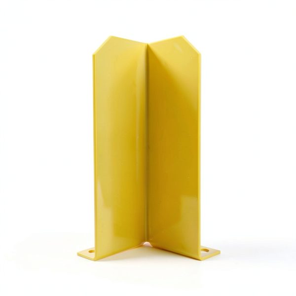 Pallet Rack Post Protectors 12" Yellow Steel Guard BIGalleons 2 Pack-3