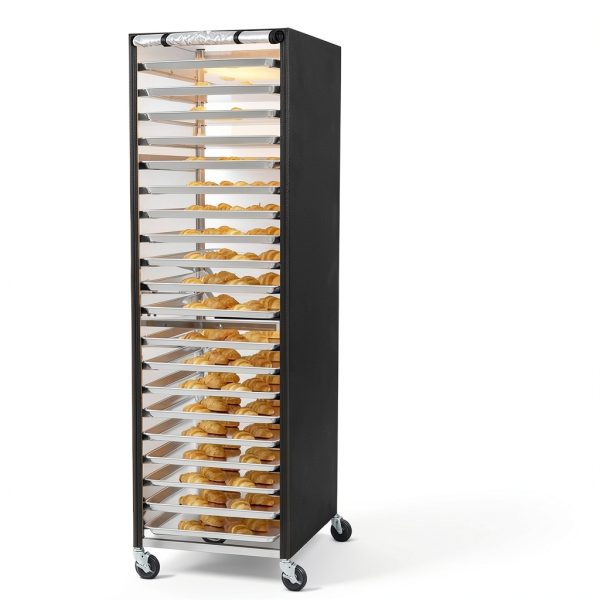 Bun Pan Sheet Rack Cover by Sowokdon – Zipper for 20‑Tier & 10‑Tier-6