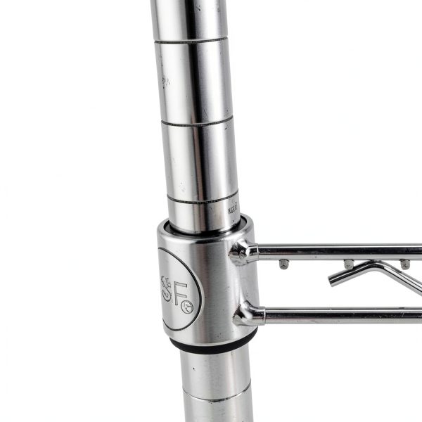 64" NSF Chrome Wire Shelf Post HAPPY STEEL Pole-5