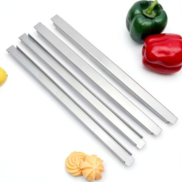 12 Inch Stainless Steel Steam Table Adapter Bars YBEATY 8 Pack Divider-6