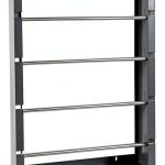 Durham 368-95 Gray Cold-Rolled Steel Wire Spool Rack with 4 Rods-0