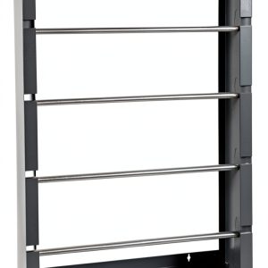 Durham 368-95 Gray Cold-Rolled Steel Wire Spool Rack with 4 Rods-0