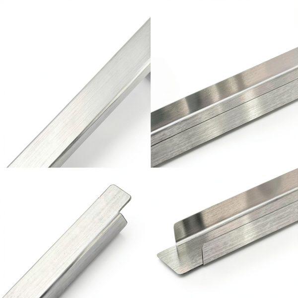 12 Inch Stainless Steel Steam Table Adapter Bars YBEATY 8 Pack Divider-2